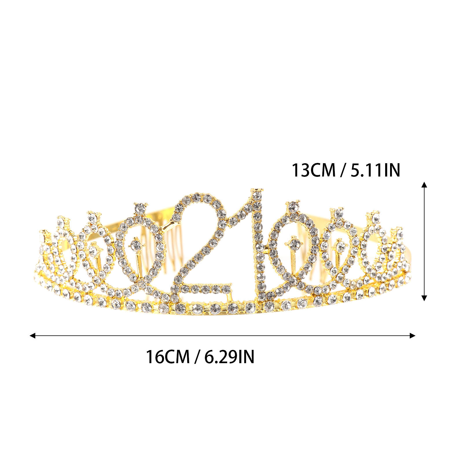 1Set Glitter Birthday Crown Go - đánh giá và giá Birthday Sash Glitter
