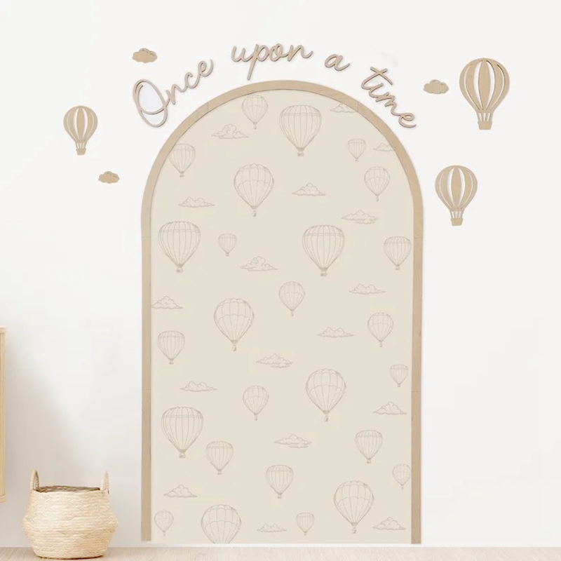 Wooden Hot Air Balloons Wooden - đánh giá và giá Balloon Arch Kit