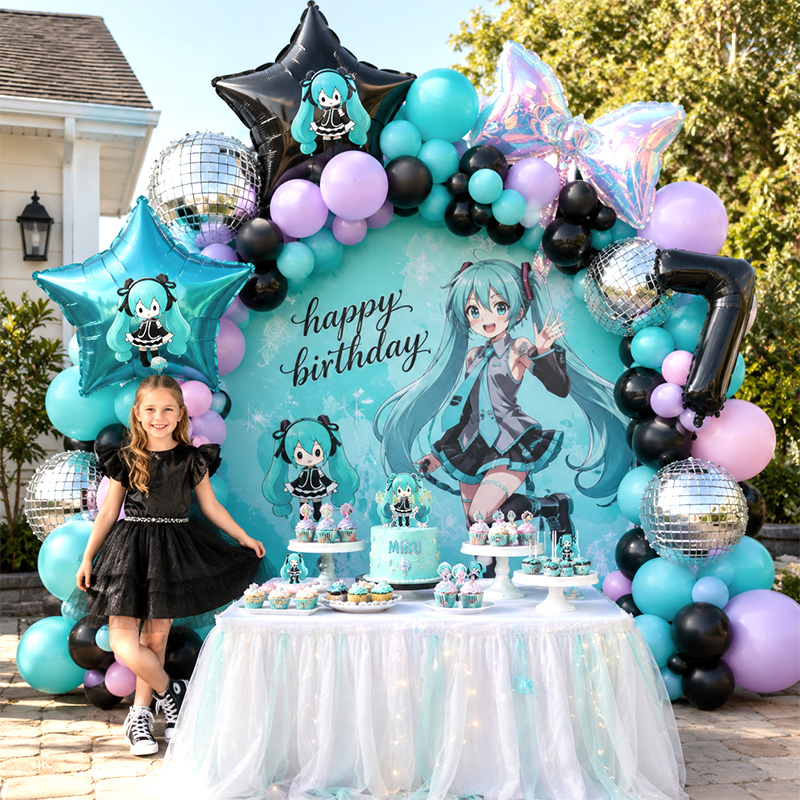Hatsune Miku Virtual Singer Ba - đánh giá và giá Balloon Arch Kit