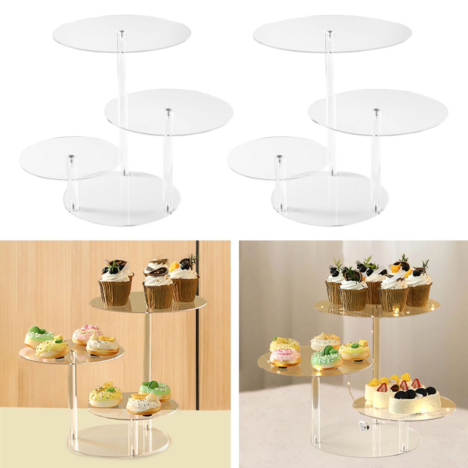 3 Tier Acrylic Cupcake Stand C - đánh giá và giá Cupcake Stand Tier