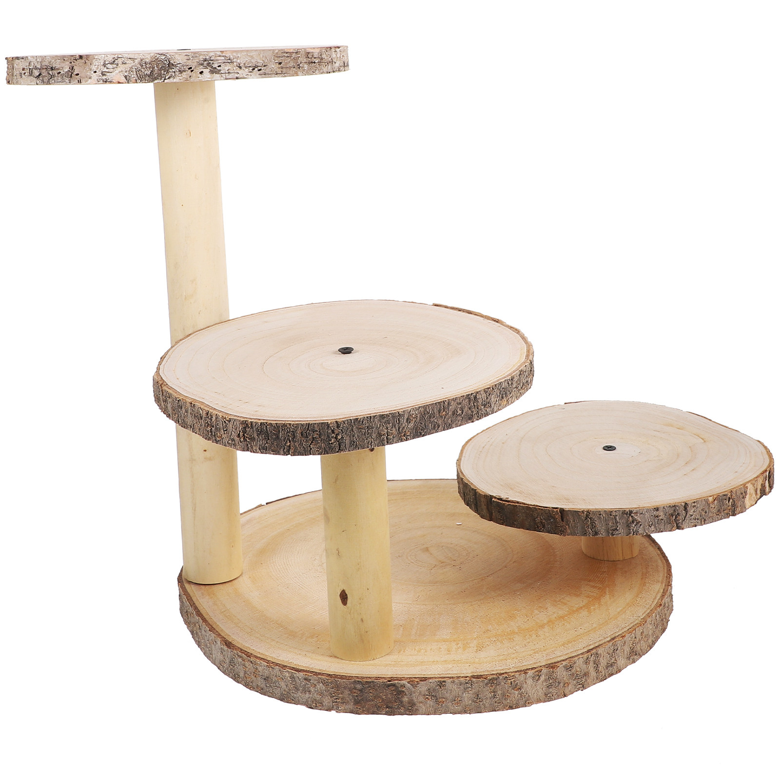 Wooden Cake Stand Rustic Multi - đánh giá và giá Cupcake Stand Tier