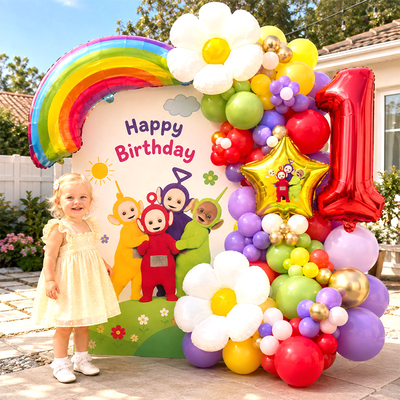Teletubbies Balloon Arch Kit B - đánh giá và giá Balloon Arch Kit