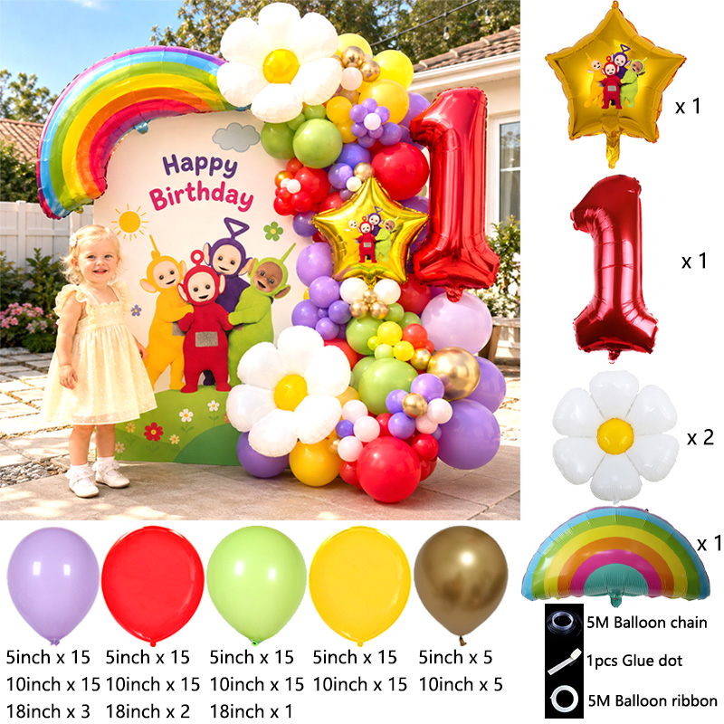 Teletubbies Balloon Arch Kit B - đánh giá và giá Balloon Arch Kit