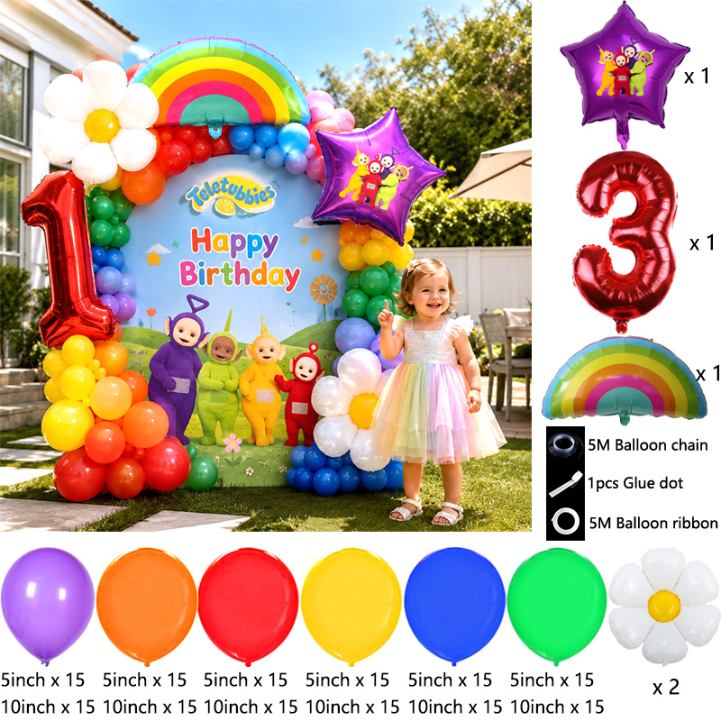 Teletubbies Balloon Arch Kit B - đánh giá và giá Balloon Arch Kit