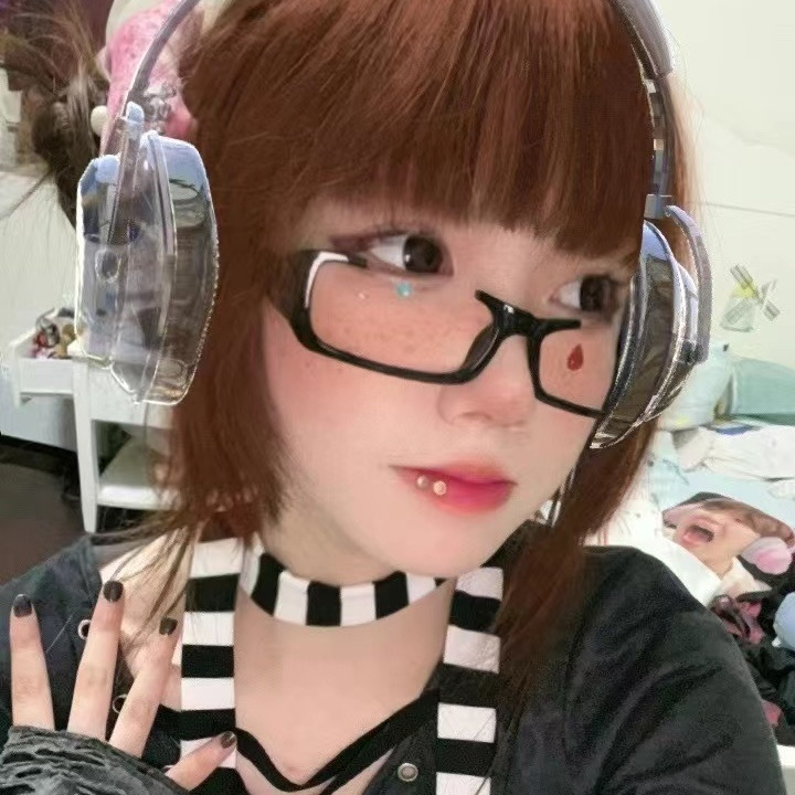 Y2K Black Half Frame Glasses W - đánh giá và giá Photo Booth Frame