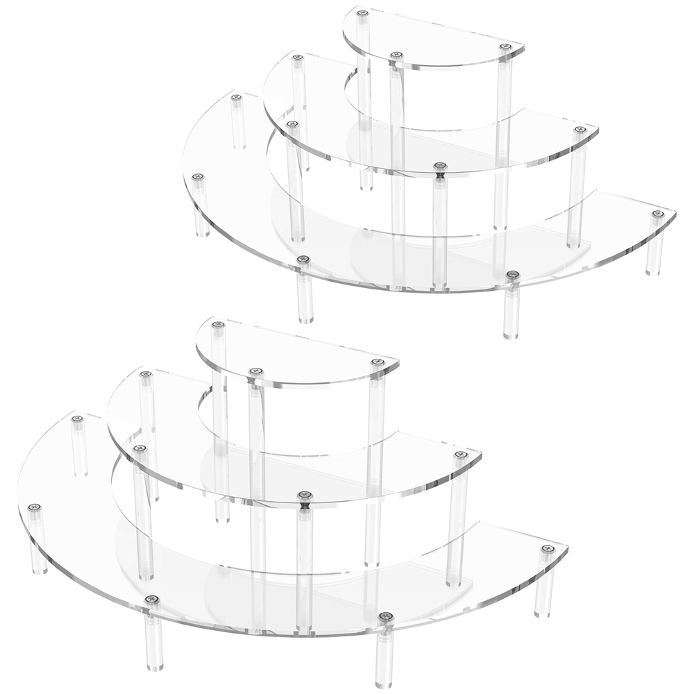 1/2pack Acrylic Display Riser  - đánh giá và giá Cupcake Stand Tier