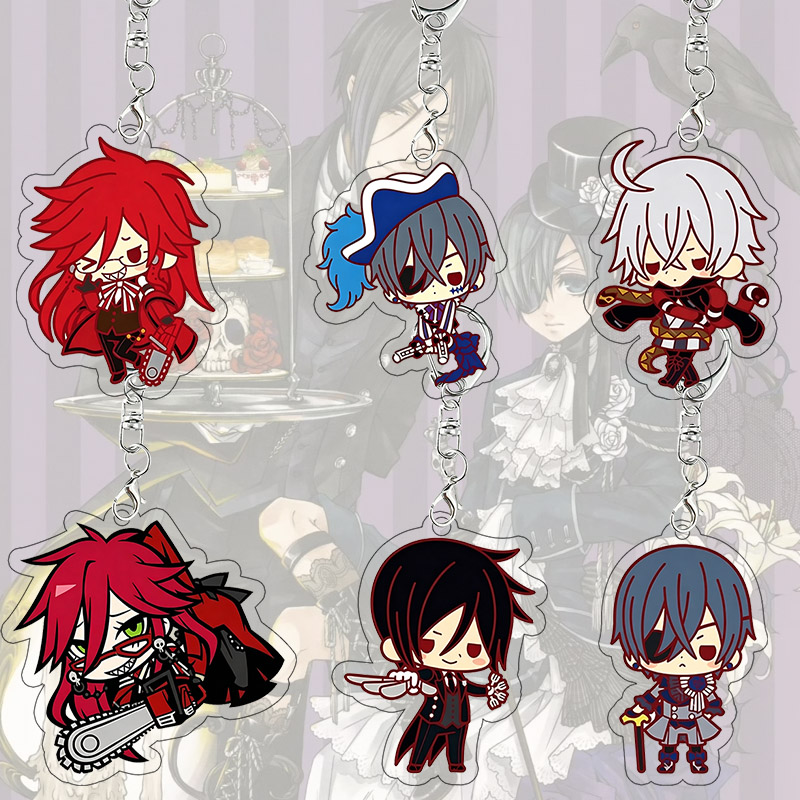 Black Butler Acrylic Keychain  - đánh giá và giá Supply Event
