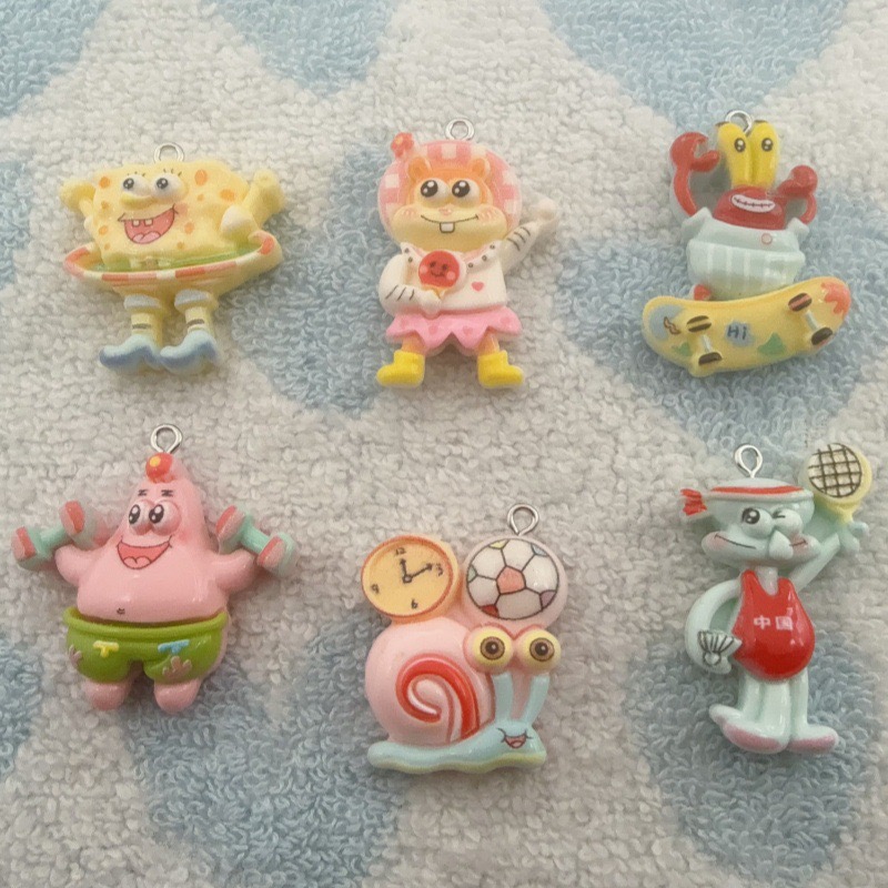 10pcs cartoon resin pendant, D - đánh giá và giá Event Party