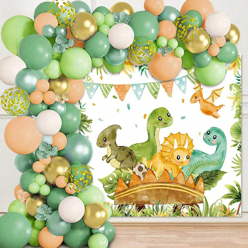 Dinosaur Balloon Set Arch for  - đánh giá và giá Balloon Arch Kit