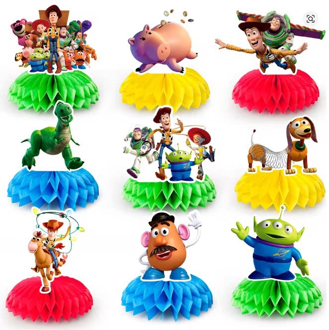 Toy Story 5 Honeycomb Centerpi - đánh giá và giá Event Party