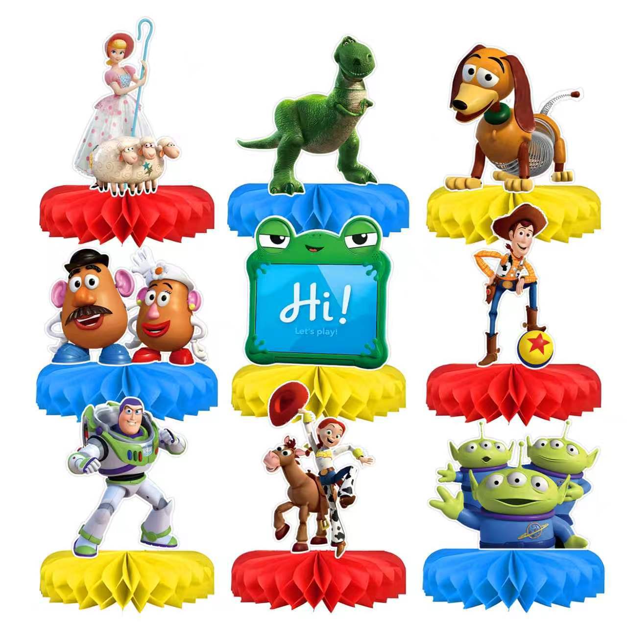 Toy Story 5 Honeycomb Centerpi - đánh giá và giá Event Party