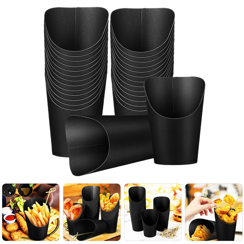 50Pcs Kraft Paper French Fry C - đánh giá và giá Plastic Cup 50Pcs