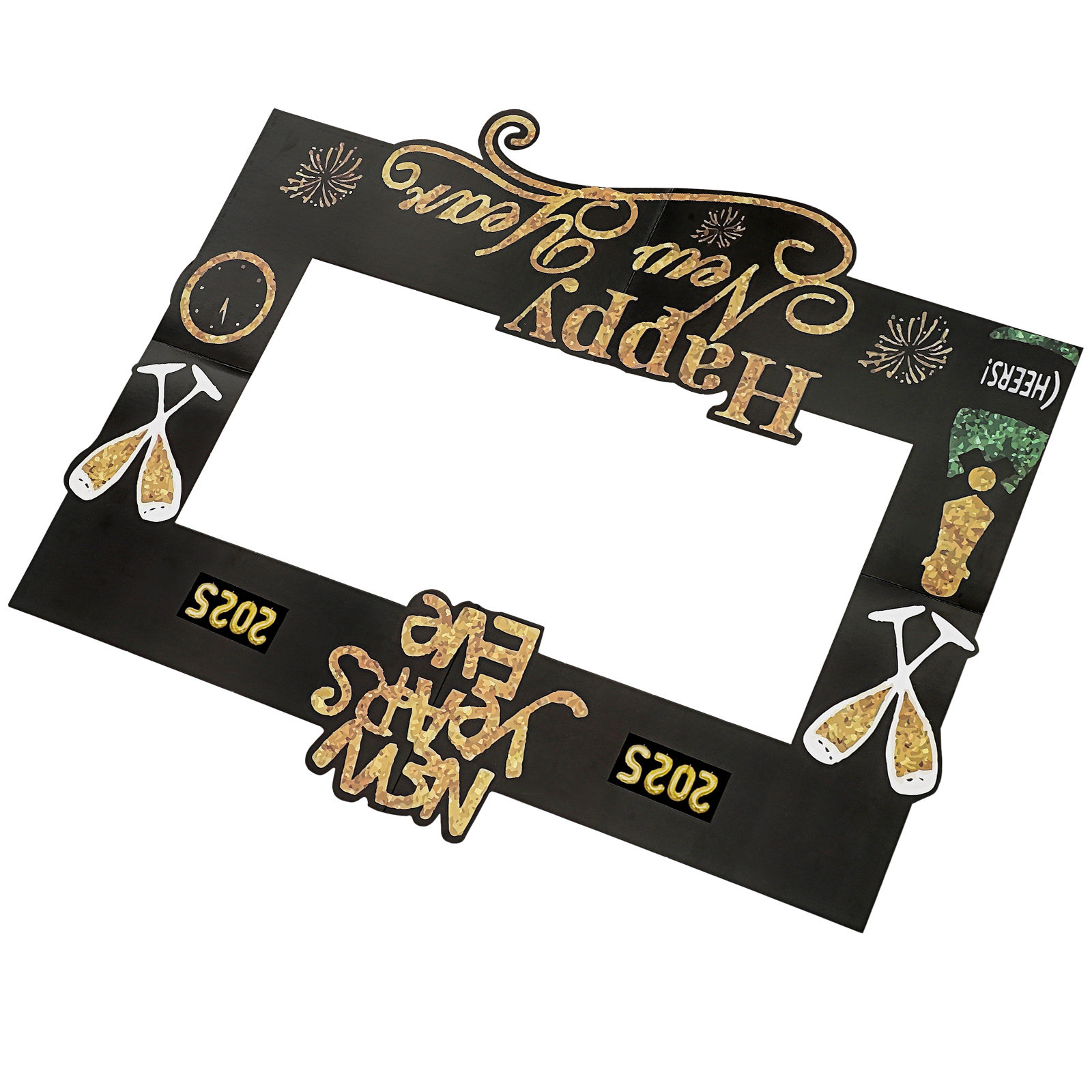 2025 New Year Photo Prop Handh - đánh giá và giá Photo Booth Frame