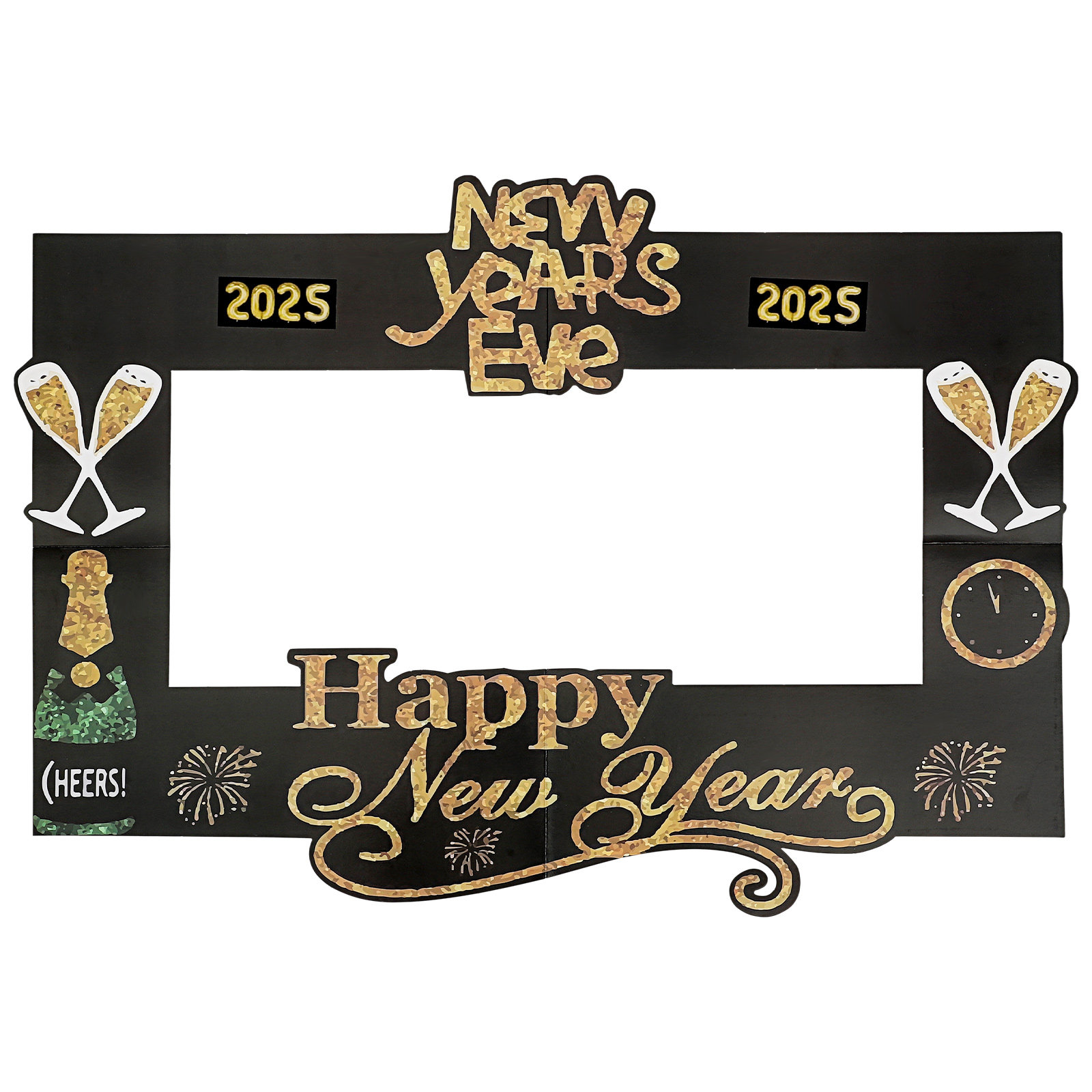 2025 New Year Photo Prop Handh - đánh giá và giá Photo Booth Frame