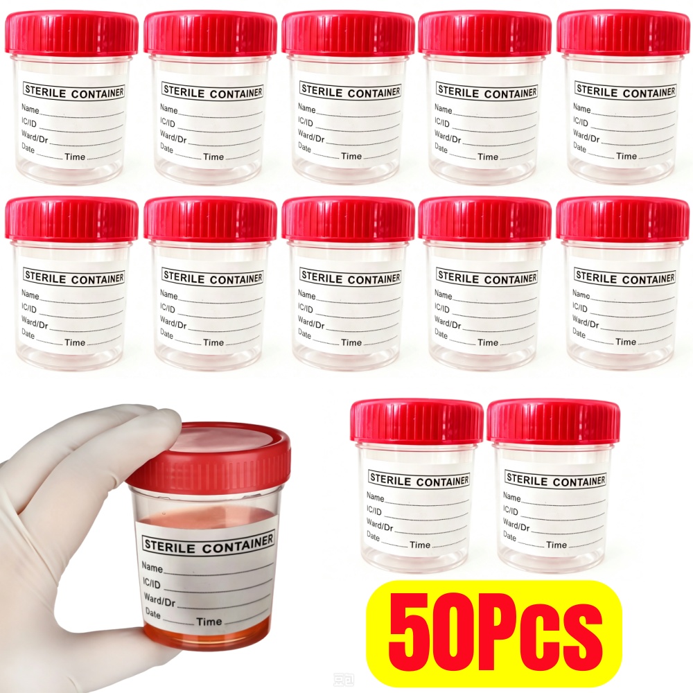 50pcs Disposable Plastic Urine - đánh giá và giá Plastic Cup 50Pcs
